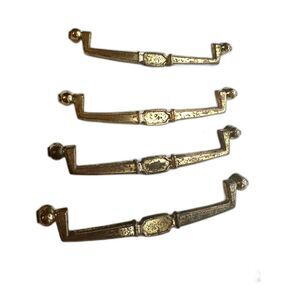 Mid Century Pulls - Set of 4 - 5.25" Center to Center -Hardware Refinish Vintage